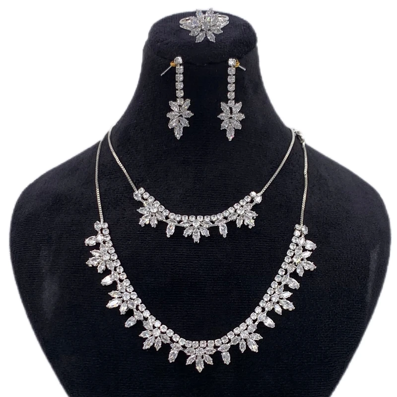 نیم ست زنانه مدل جواهری KYSER030