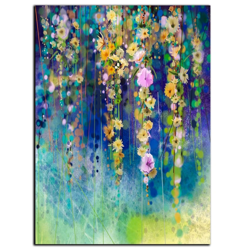 تابلو شاسی بکلیت طرح گل شیپوری مدل SH-S1321