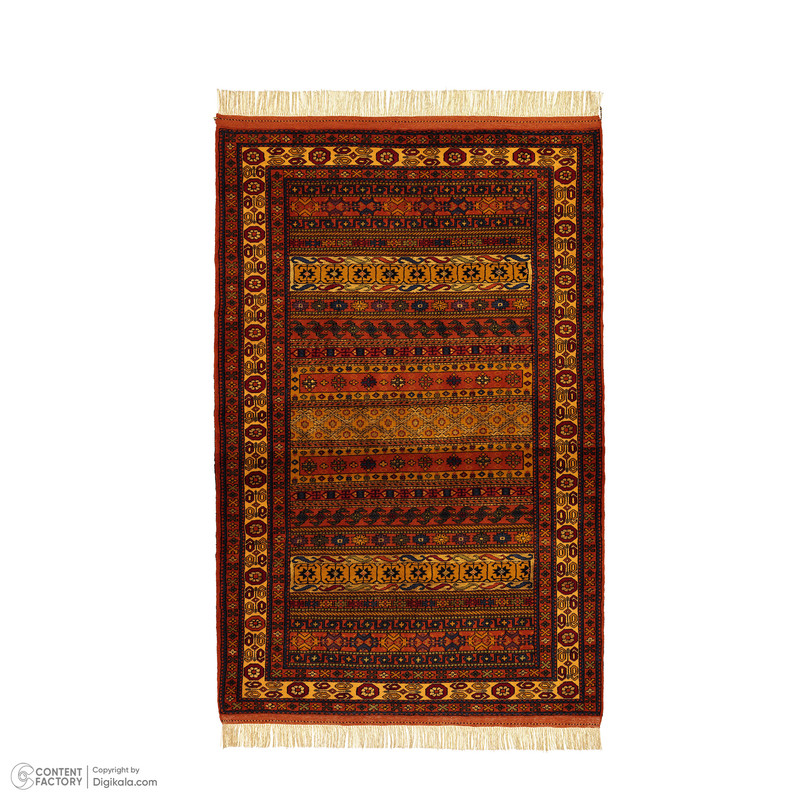 فرش دستبافت 3 متری طرح راه راه محرمات کد 3290