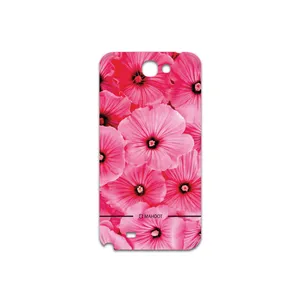 MAHOOT Pink-Flower Cover Sticker for Samsung Galaxy Note 2