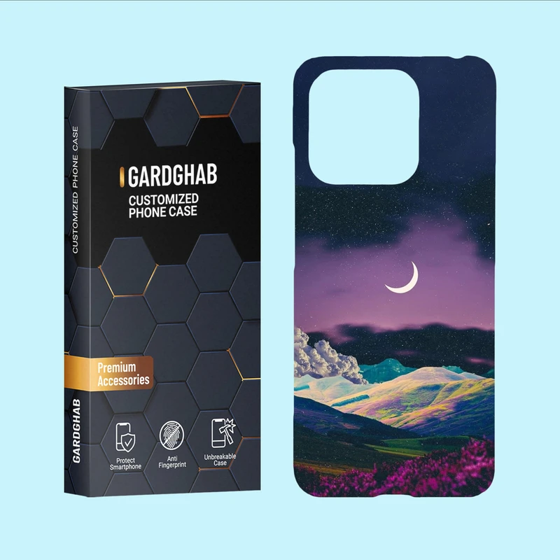 کاور گارد قاب مدل منظره و طبیعت مناسب برای گوشی موبایل شیائومی Redmi 12C / Poco C55