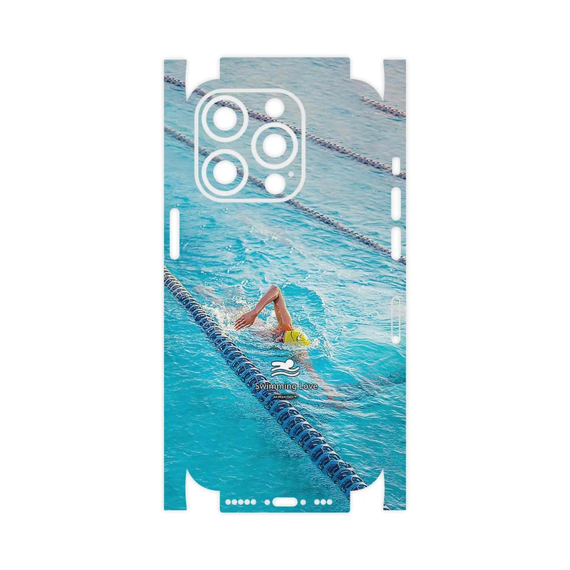 برچسب پوششی ماهوت مدل Swimming-FullSkin مناسب برای گوشی موبایل اپل iPhone 14 Pro