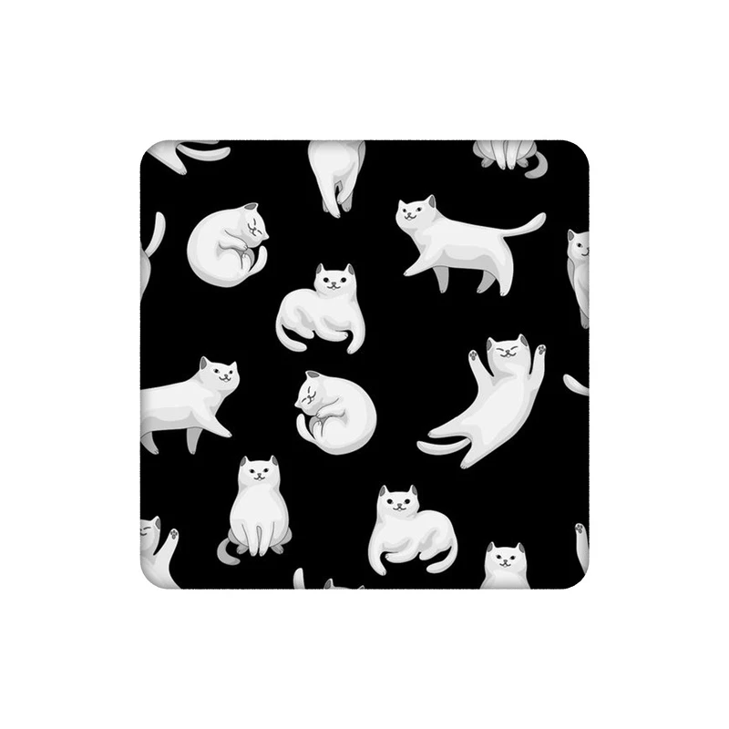 زیرلیوانی طرح آکروبات گربه ای کد 1869567