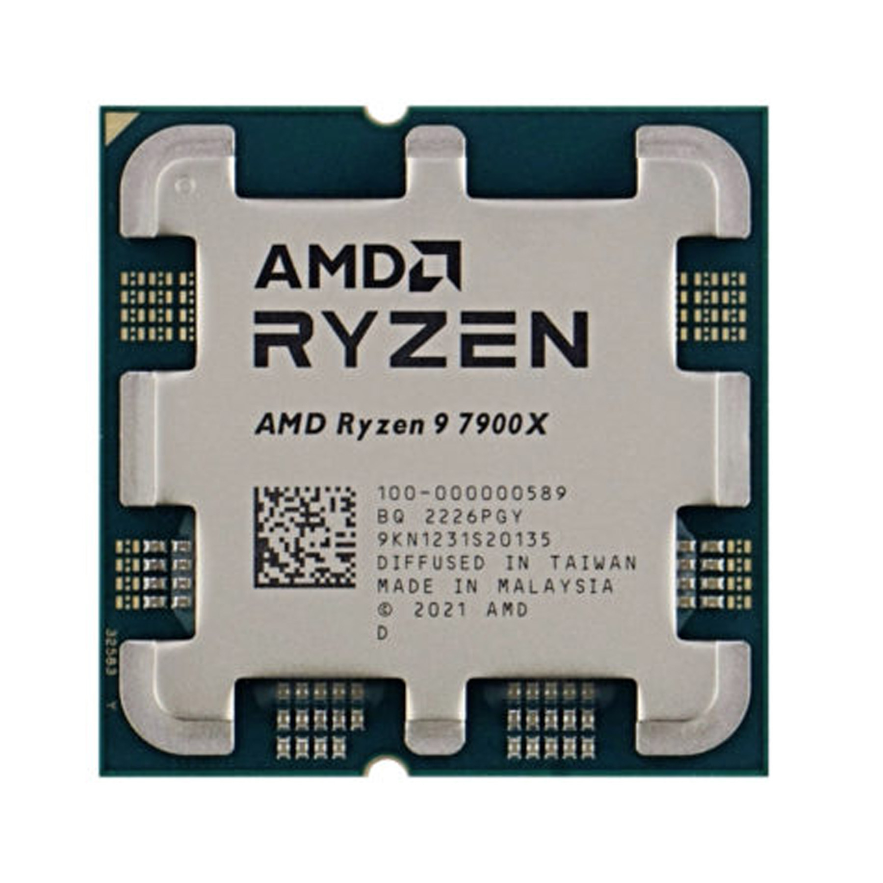 پردازنده مرکزی ای ام دی مدل Ryzen 9 7900X - Tray
