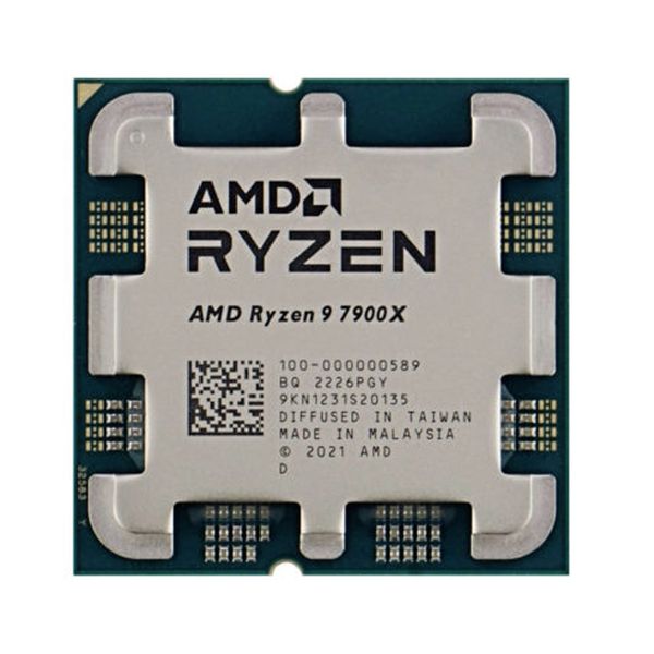 پردازنده مرکزی ای ام دی مدل Ryzen 9 7900X - Tray