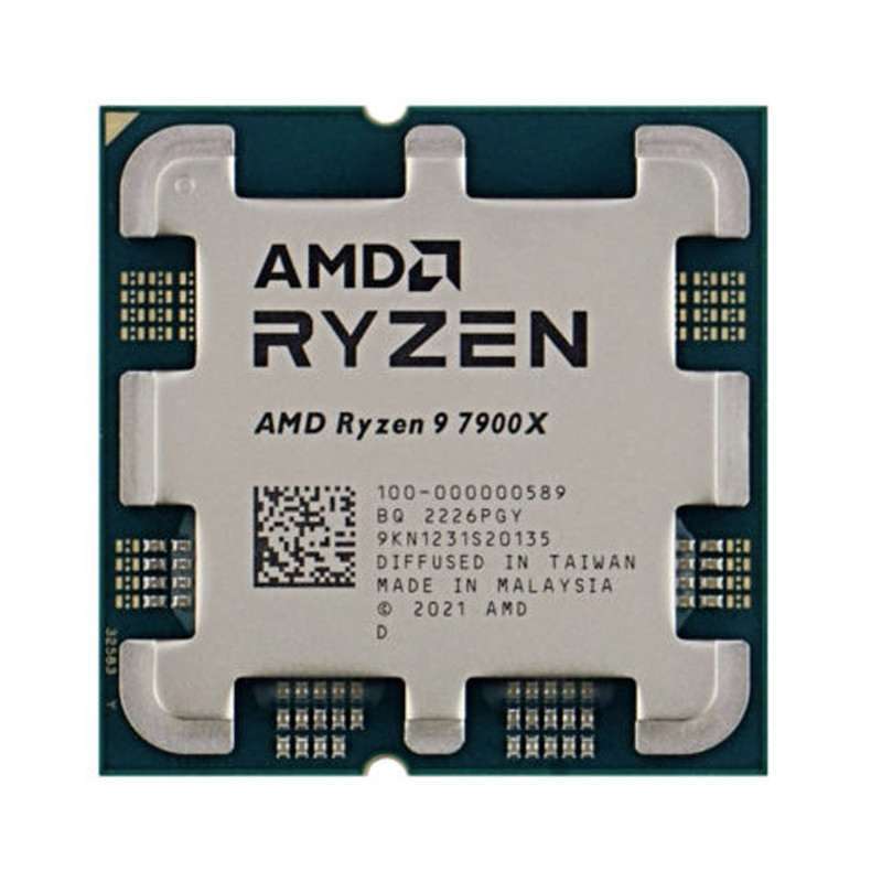 پردازنده مرکزی ای ام دی مدل Ryzen 9 7900X - Tray