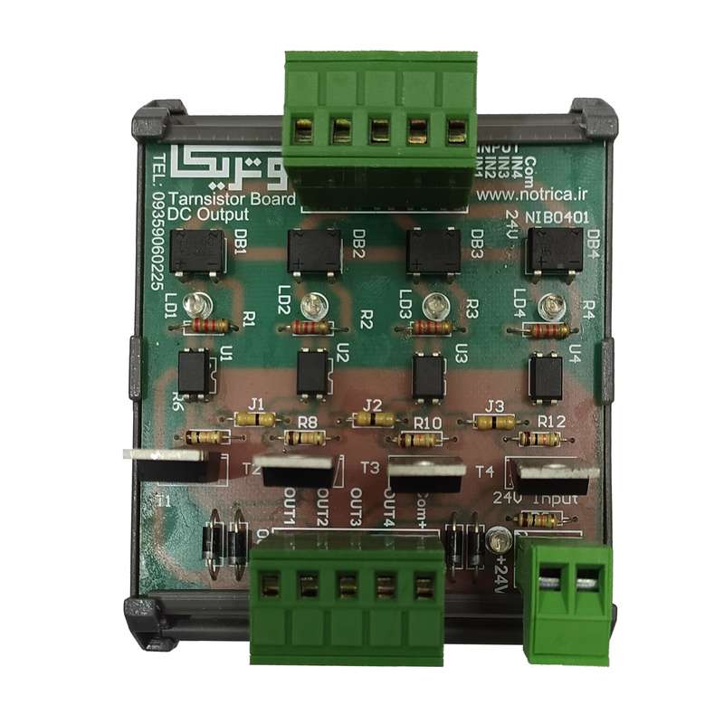 کارت ترانزیستور 4 کانال نوتریکا مدل NIB0401DC کارت ترانزیستور 4 کانال نوتریکا مدل NIB0401DC