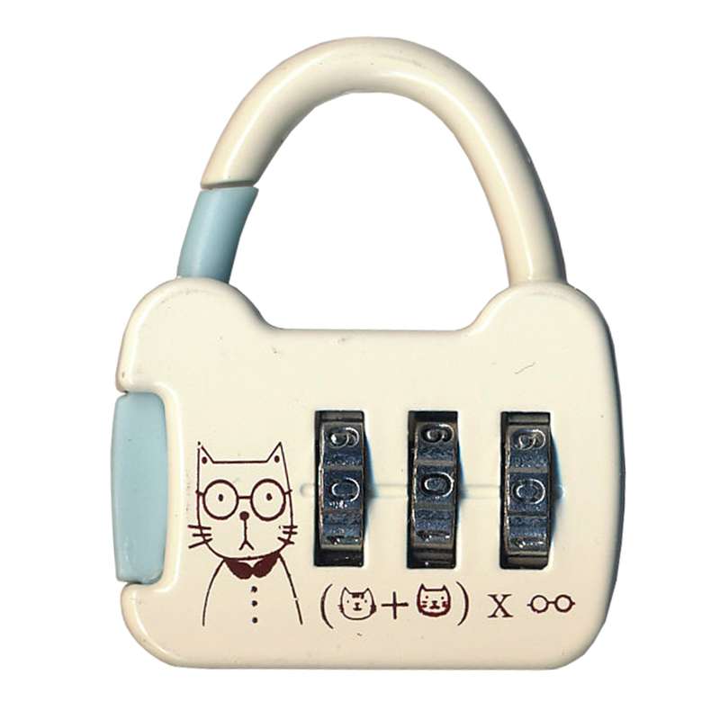 قفل چمدان و کوله پشتی مدل گربه کد 1