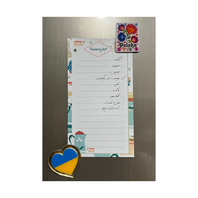کاغذ یادداشت مدل ليست خرید طرح وسایل آشپزخانه مجموعه 30 عددی کاغذ یادداشت مدل ليست خرید طرح وسایل آشپزخانه مجموعه 30 عددی