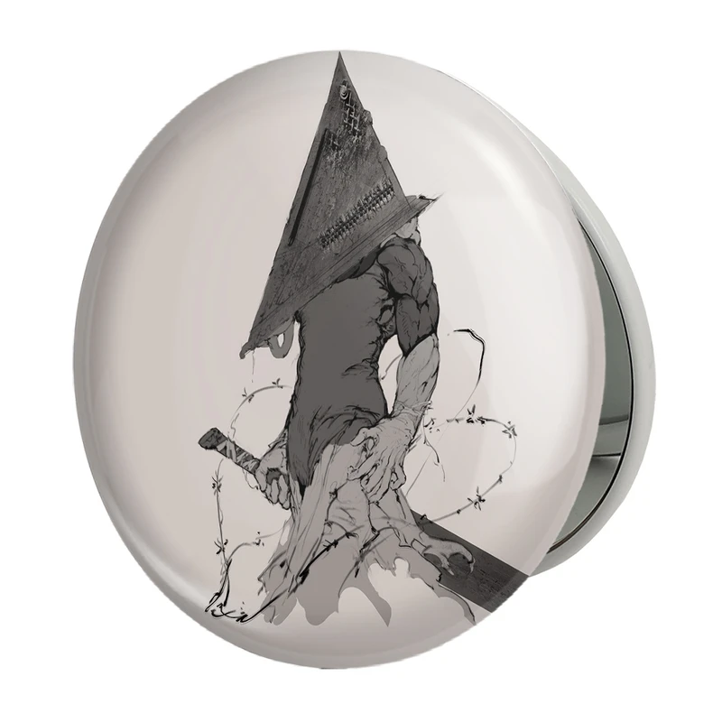 آینه جیبی خندالو طرح بازی سایلنت هیل‌ (Silent Hill) مدل تاشو کد 34467