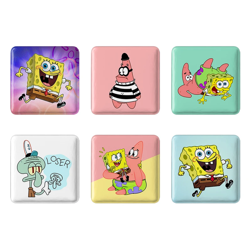 پیکسل خندالو مدل باب اسفنجی SpongeBob کد 1560B مجموعه 6 عددی