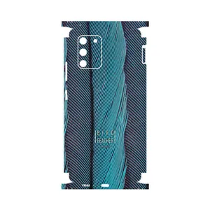 MAHOOT Turquoise feathers-FullSkin Cover Sticker for Samsung Galaxy S10 Lite