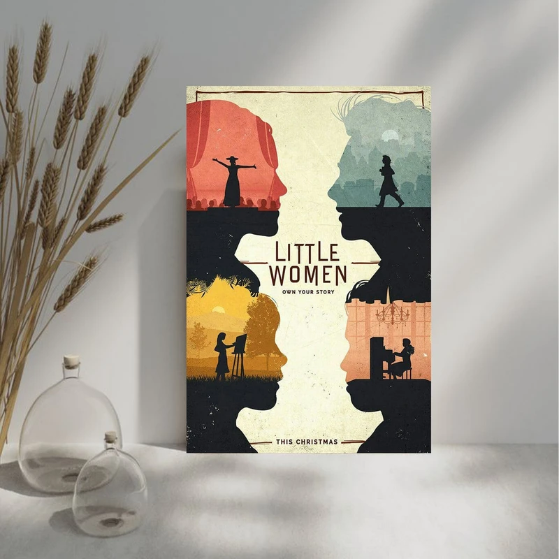 تابلو شاسی مدل پوستر فیلم زنان کوچک ( Little Women) کد FMO19