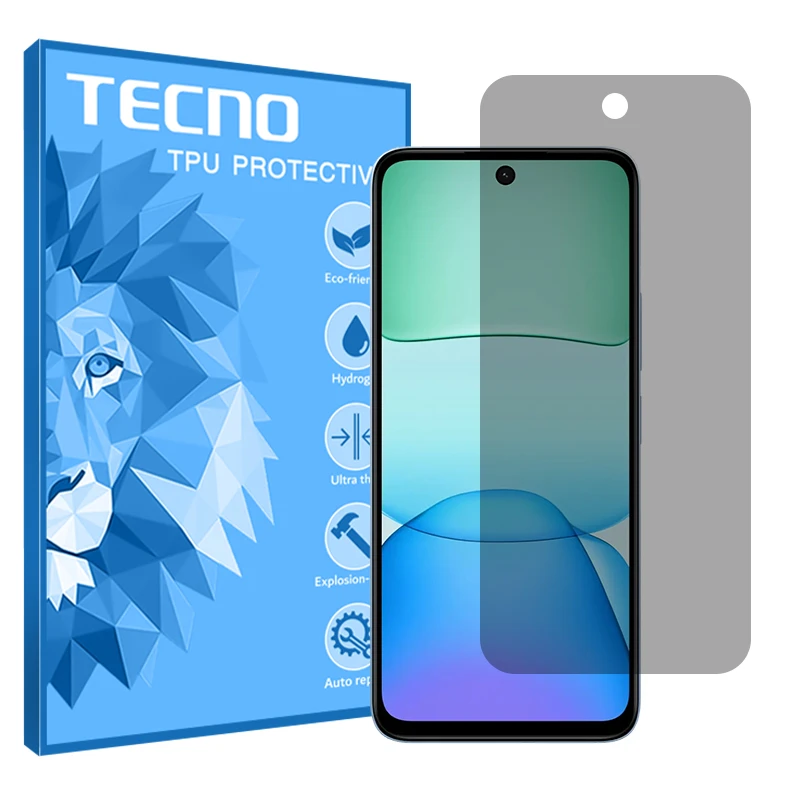 محافظ صفحه نمایش حریم شخصی تکنو مدل Resistant مناسب برای گوشی موبایل شیائومی Redmi 13x