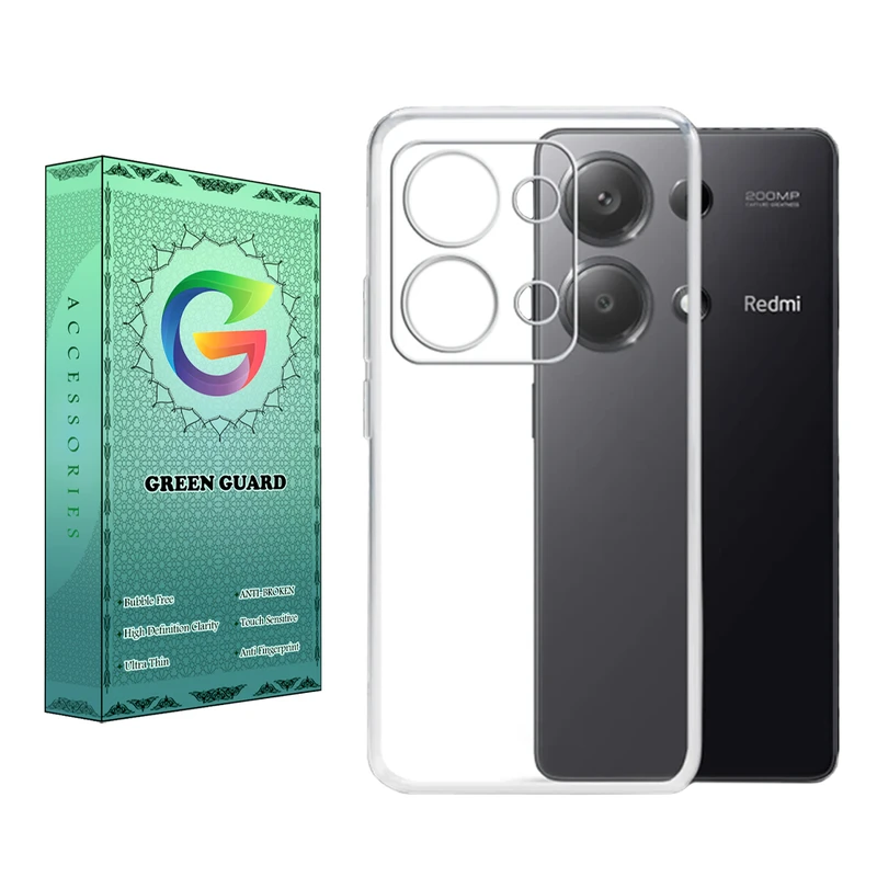 کاور گرین گارد مدل Transparent مناسب برای گوشی موبایل شیائومی Redmi Note 13 Pro 4G / Poco M6 Pro