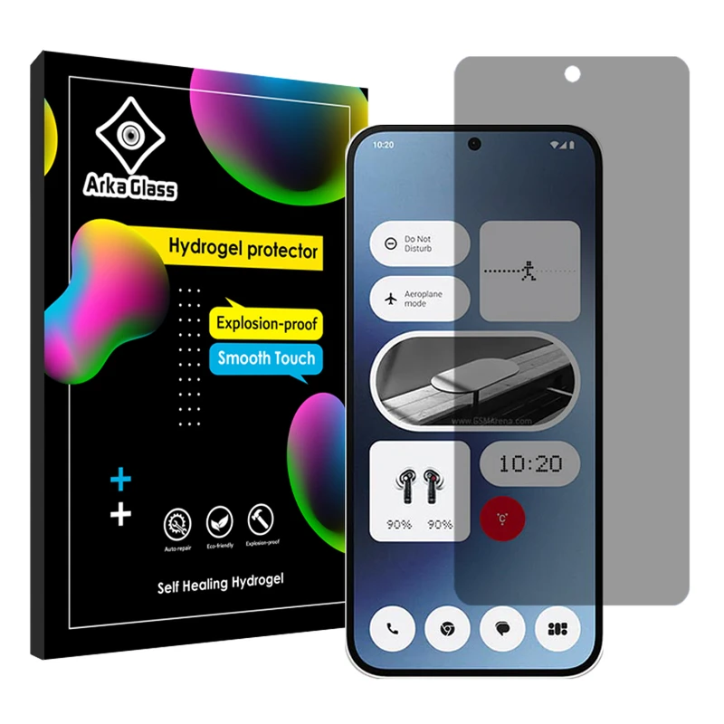 محافظ صفحه نمایش حریم شخصی آرکا گلس مدل Tough مناسب برای گوشی موبایل ناتینگ فون 2a