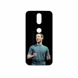 MAHOOT Mark Zuckerberg Cover Sticker for Motorola Moto G4