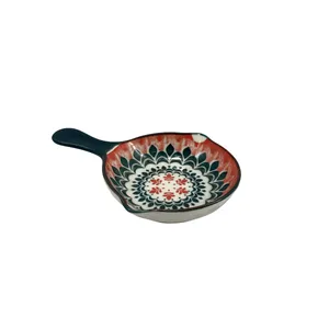 سس خوری مدل ماهیتابه طرح برگ