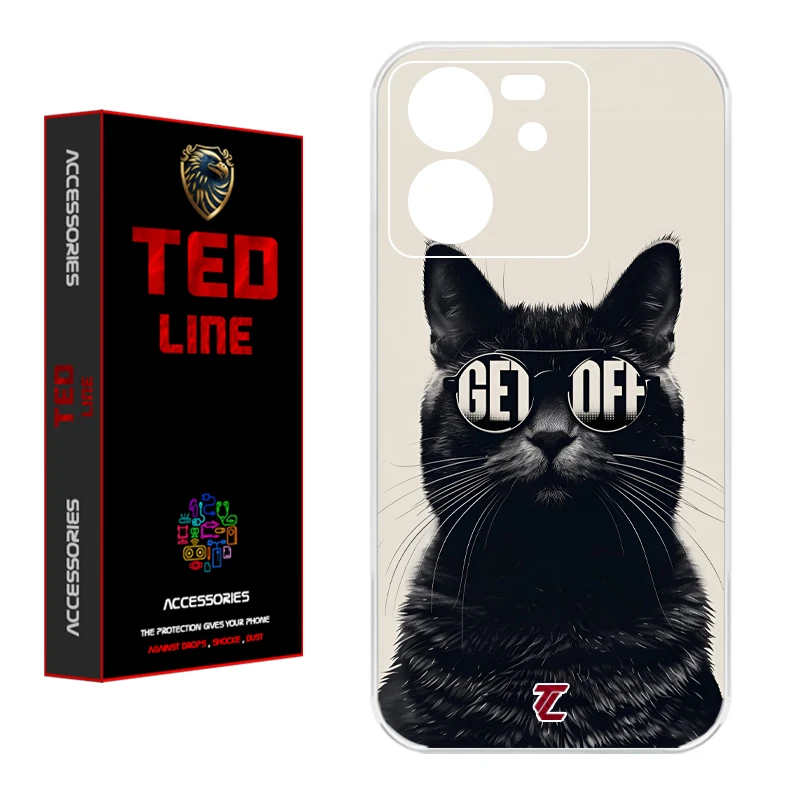 کاور تدلاین طرح گربه کد 1175 مناسب برای گوشی موبایل شیائومی Mi 13T / 13T Pro