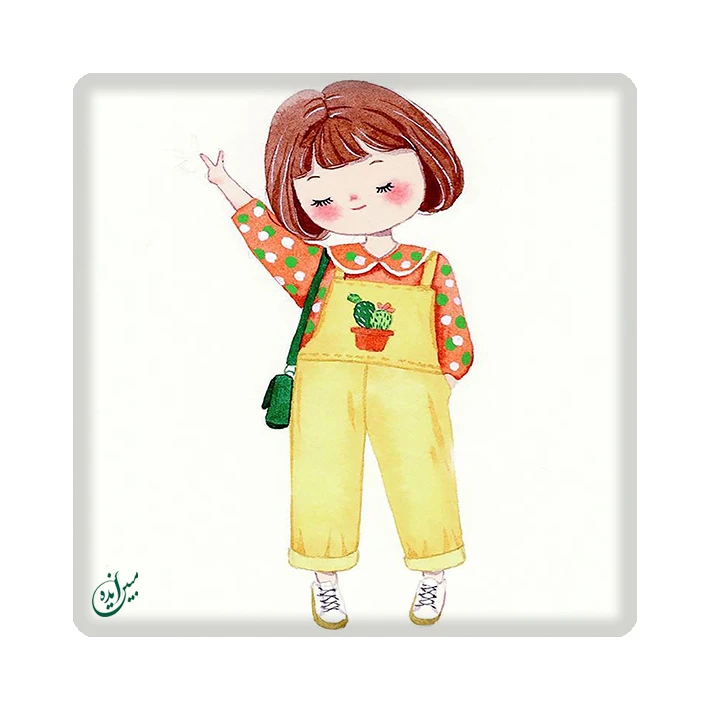 کاشی مبین ایده مدل دخترانه kh10 کد 495