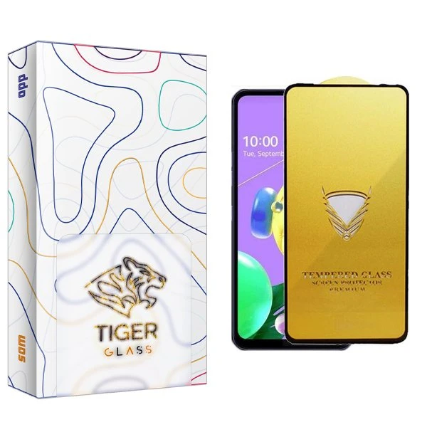 محافظ صفحه نمایش تایگر گلس مدل APL2 OG مناسب برای گوشی موبایل ال جی Q52