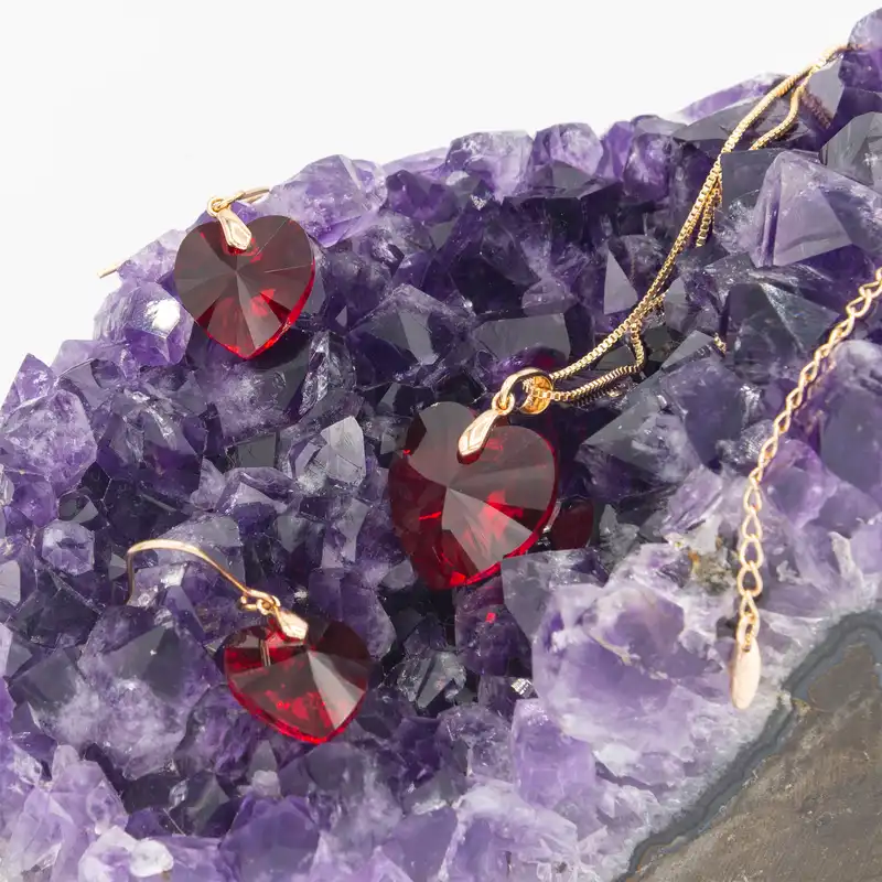 نیم ست زنانه ژوپینگ مدل قلب کد R3-209094