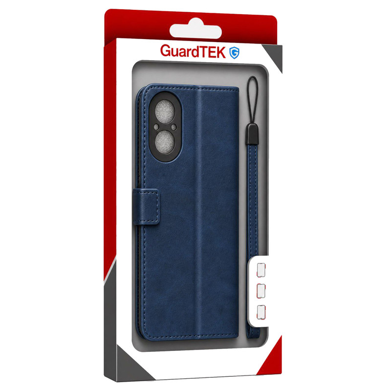  کیف کلاسوری گاردتک مدل  Flip cover strap مناسب برای گوشی موبایل ریلمی Realme C67 به همراه بند