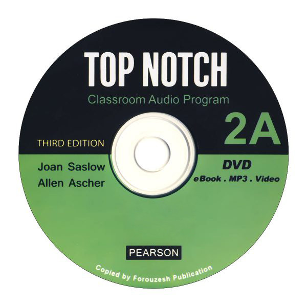 کتاب top notch 2a اثر JOAN SASLOW & ALLEN ASCHER انتشارات زبان مهر کتاب top notch 2a اثر JOAN SASLOW & ALLEN ASCHER انتشارات زبان مهر
