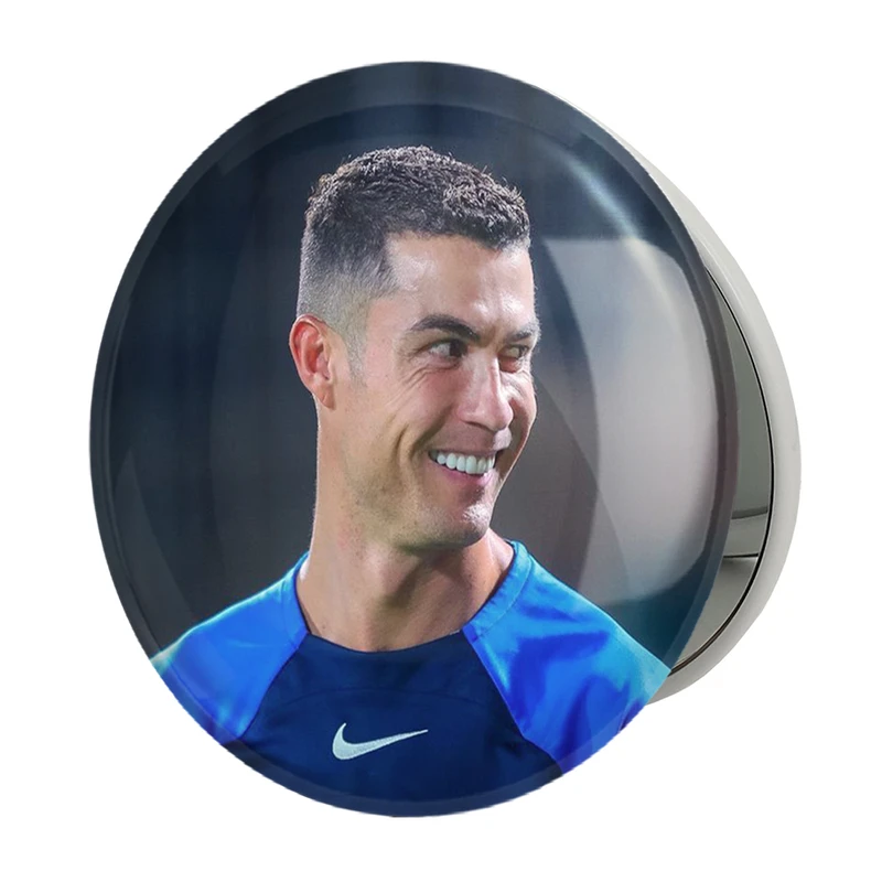 آینه جیبی خندالو طرح کریستیانو رونالدو مدل تاشو کد 36404