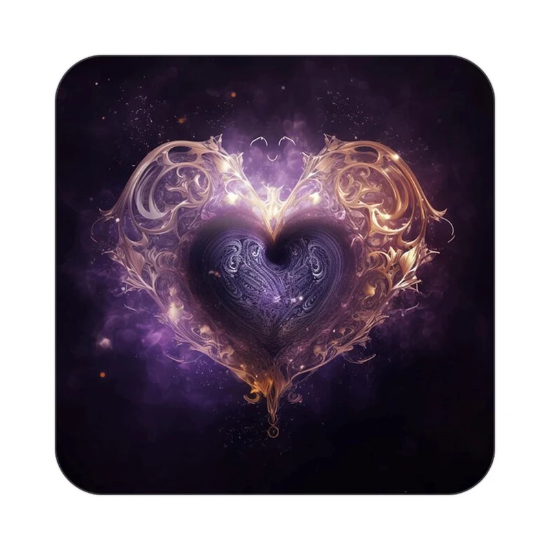 زیر لیوانی کاکتی مدل عاشقانه کد mp13048