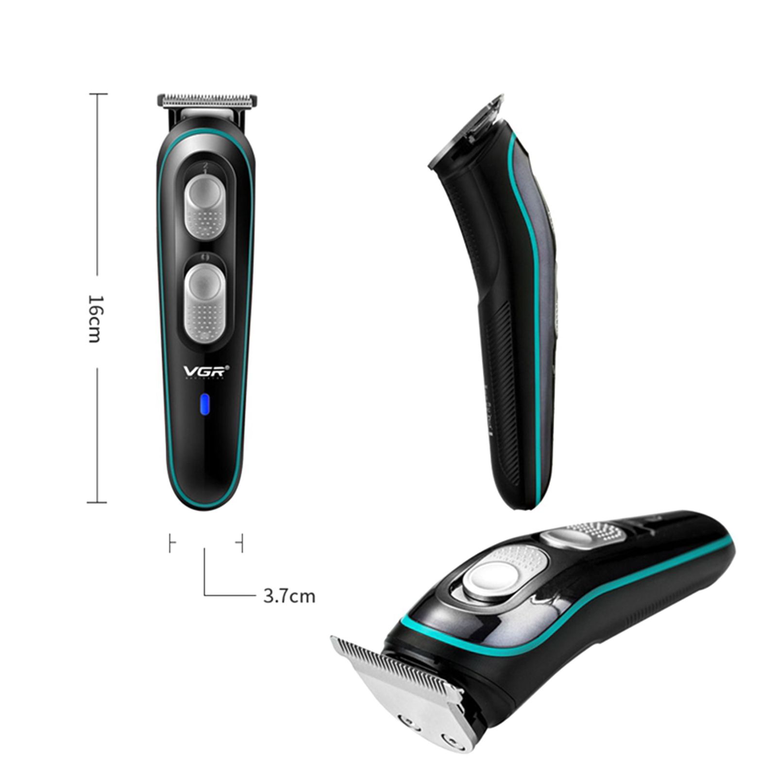 ماشین اصلاح موی سر و صورت وی جی ار مدل V-055 -  - 5