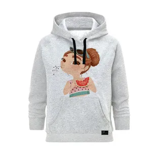 هودی زنانه مدل یلدا کد B233 رنگ طوسی