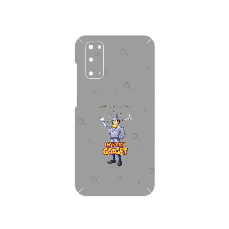 برچسب پوششی ماهوت مدل Inspector Gadget مناسب برای گوشی موبایل سامسونگ Galaxy S20