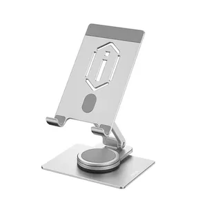 استند تبلت ویوو مدل هولدر رومیزی تبلت و گوشی موبایل ویوو wiwu ZM107 Desktop Rotation Stand For Tablet up to 12.9 inch