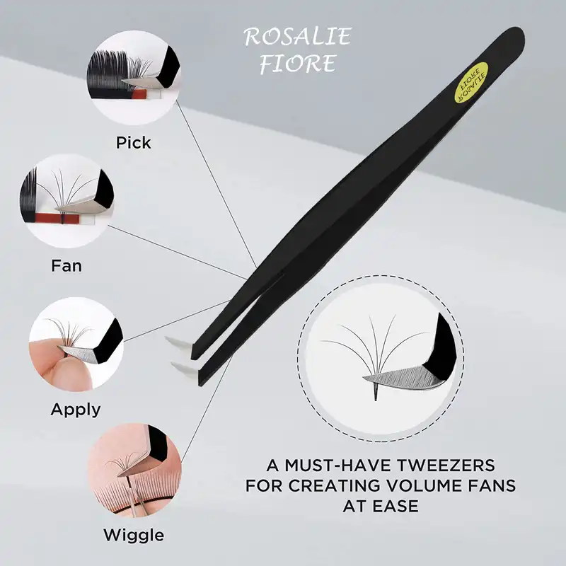 پنس مژه رزالی فیوره مدل TOPX01