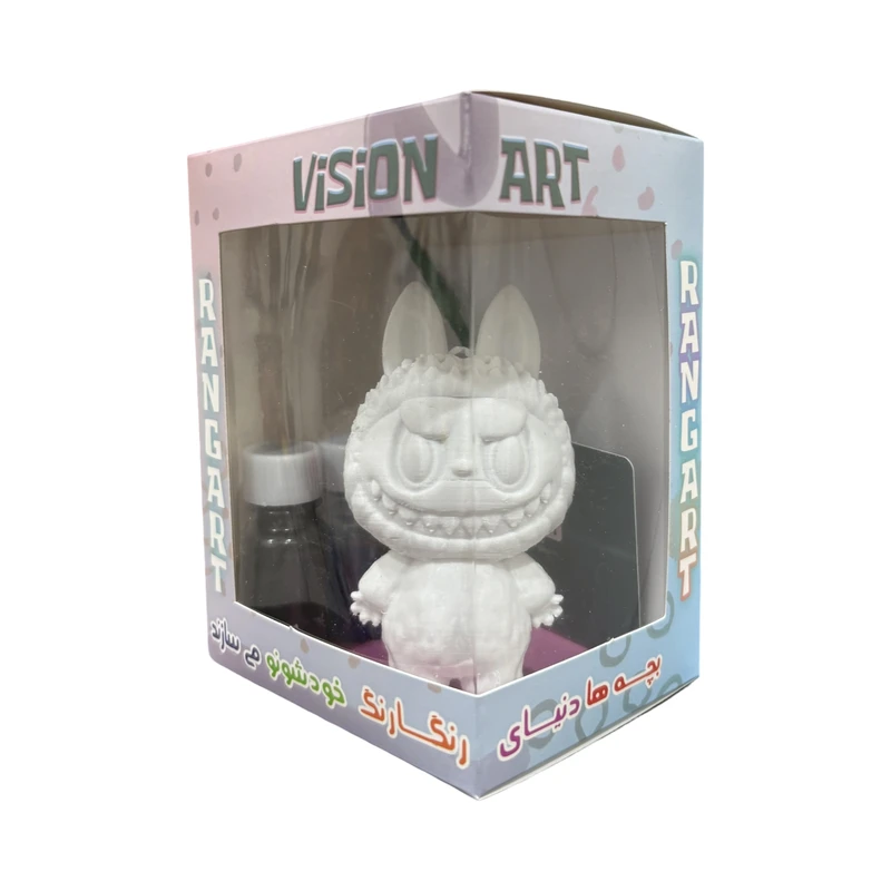 اسباب بازی آموزشی رنگ آمیزی رنگارت مدل عروسک لابوبو