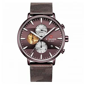 ساعت مچی عقربه‌ای مردانه نیوی فورس مدل NF9169M