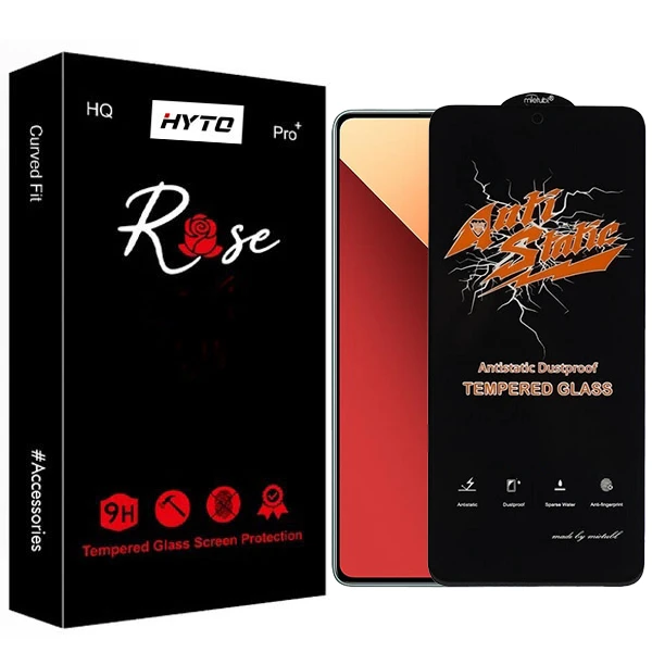 محافظ صفحه نمایش هیتو مدل Rose Antistatic Pro مناسب برای گوشی موبایل شیائومی Redmi Note 13 5G / 13 Pro 4G