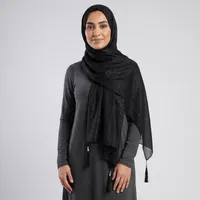 شال زنانه مدل مجلسی تابستانه طرح حریر شاین دار کد ana-2267
