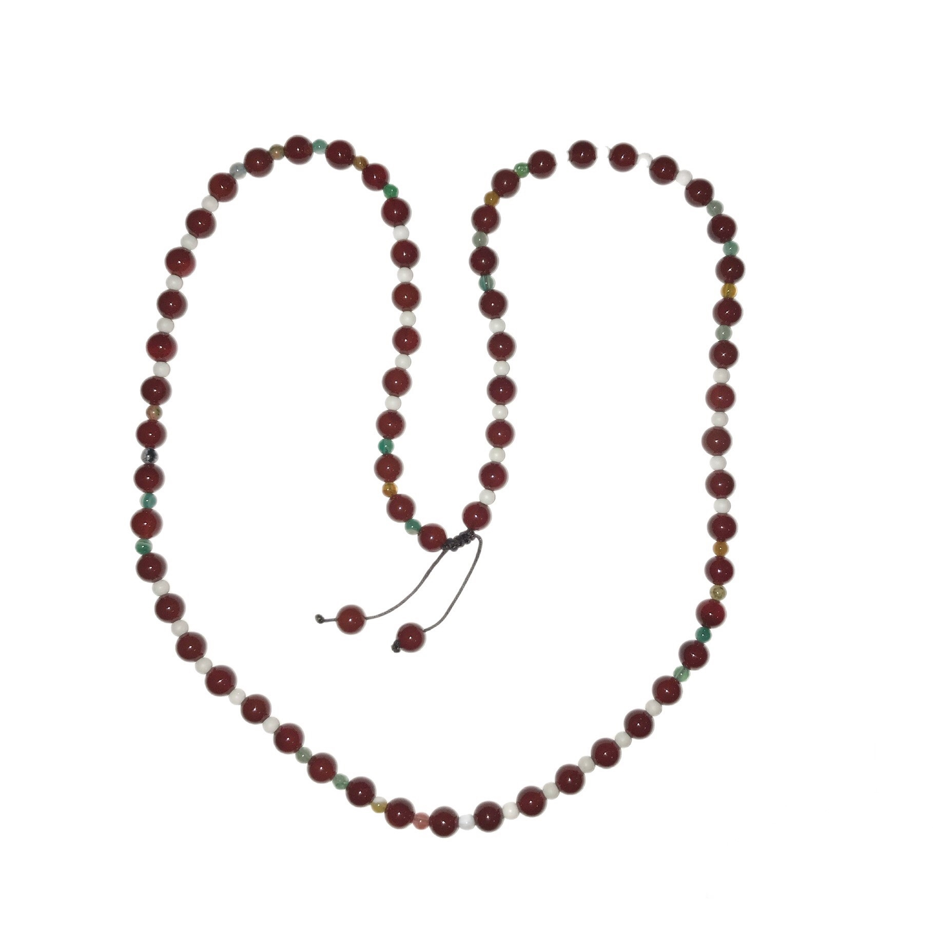 گردنبند مدل سنگ عقیق کد SN-343