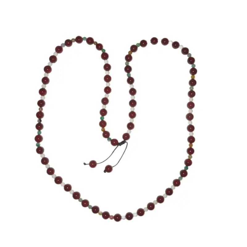 گردنبند مدل سنگ عقیق کد SN-343