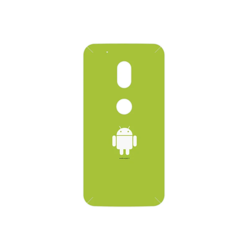 برچسب پوششی ماهوت مدل Andorid مناسب برای گوشی موبایل موتورولا Moto G4 Play