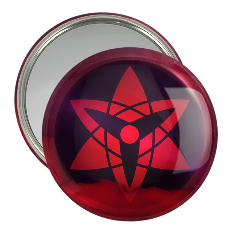 آینه جیبی خندالو مدل شارینگان انیمه ناروتو Naruto  کد 11246