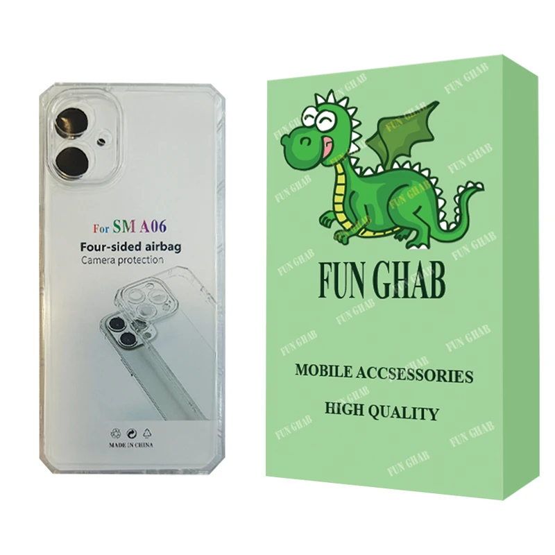 کاور فان قاب مدل ژله ای مناسب برای گوشی موبایل سامسونگ Galaxy A06