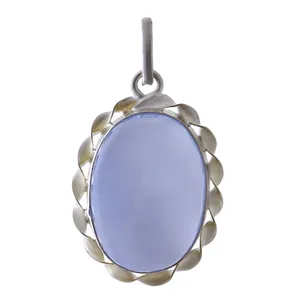    آویز گردنبند نقره زنانه بازرگانی میلادی کد PK_057