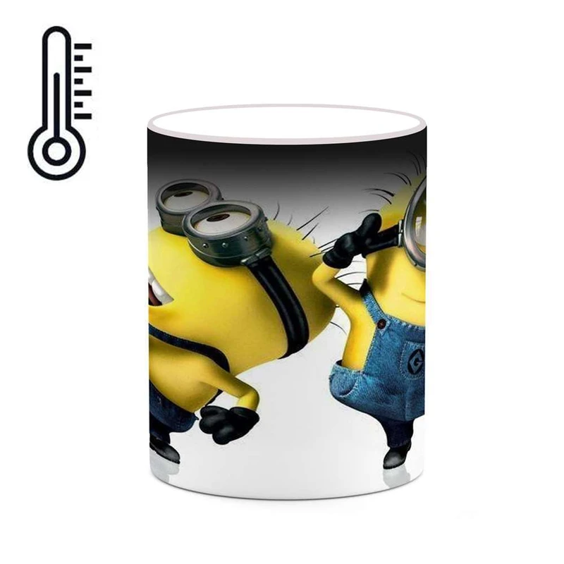 ماگ حرارتی کاکتی مدل کارتون مینیون ها کد mgh22826