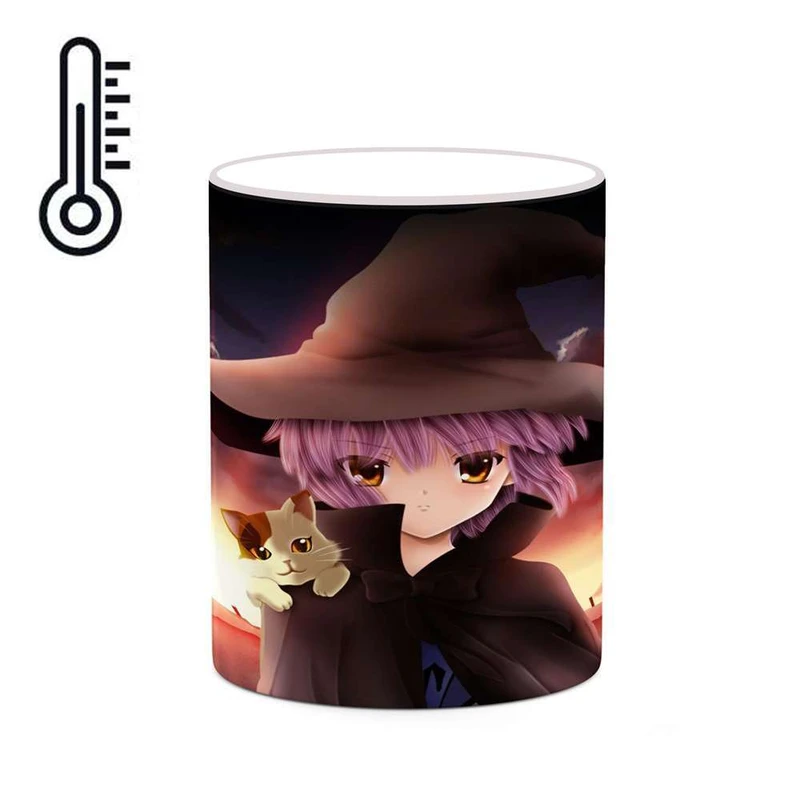 ماگ حرارتی کاکتی مدل انیمه کد mgh21704