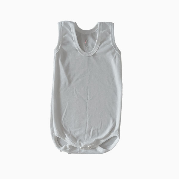 بادی نوزادی  کد 1 رنگ سفید