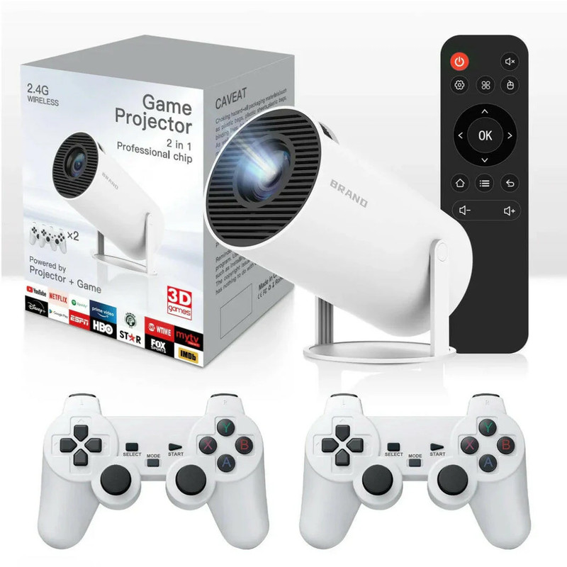 ویدئو پروژکتور مدل Game Projector به همراه دسته بازی