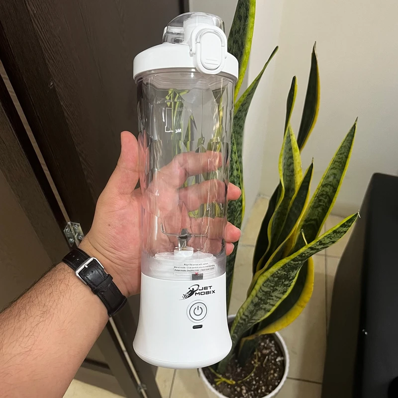 عکس شماره 14 : شیکر جت موبیکس مدل شارژی کد a9 گنجایش 0.6 لیتر